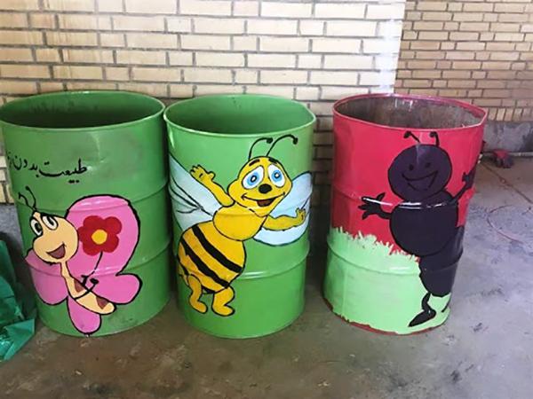 خرید سطل زباله مدرسه در تهران