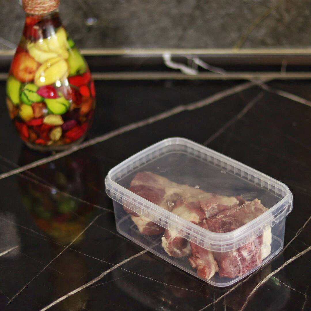 نکاتی برای فریز کردن گوشت با ظروف.