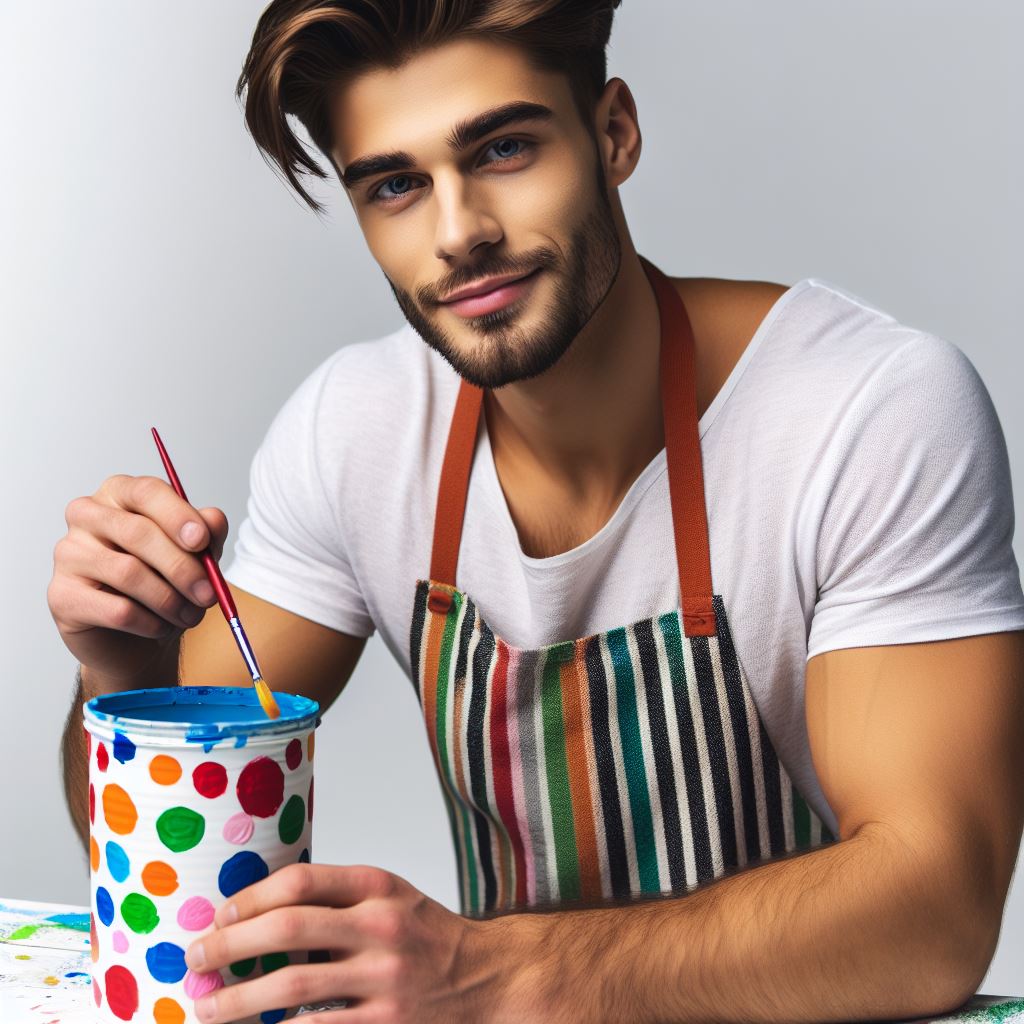 تزیین ظروف پلاستیکی