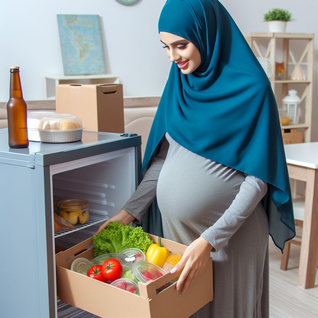 خوردن غذای فریزری در بارداری