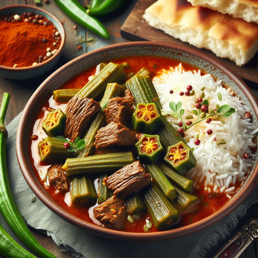 خورشت بامیه فریزری