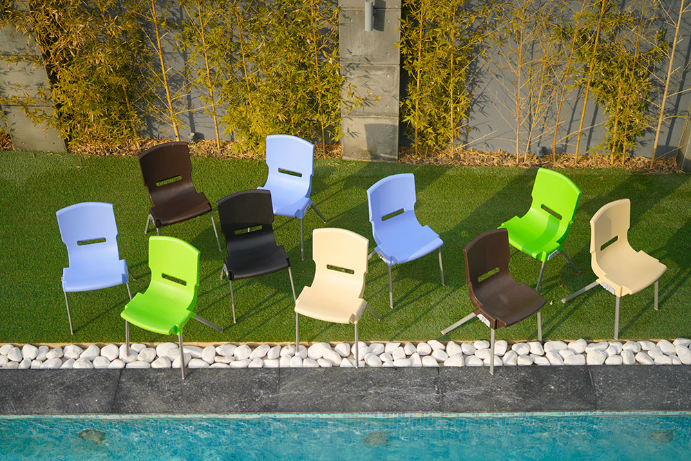 تولید و فروش صندلی پلاستیکی با کیفیت فوق العاده