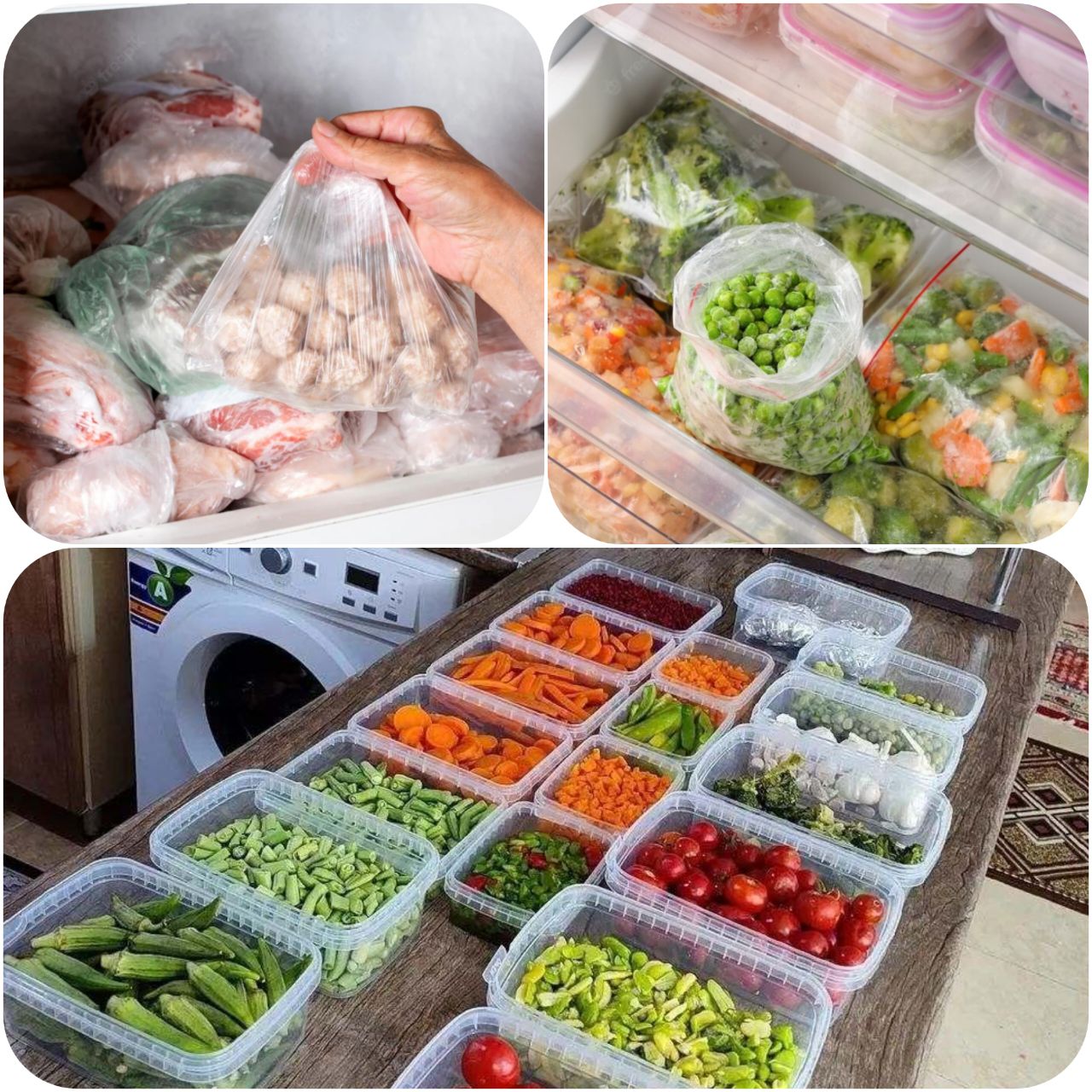 خرید ظرف فریزری پلاستیکی درجه یک + بهترین قیمت