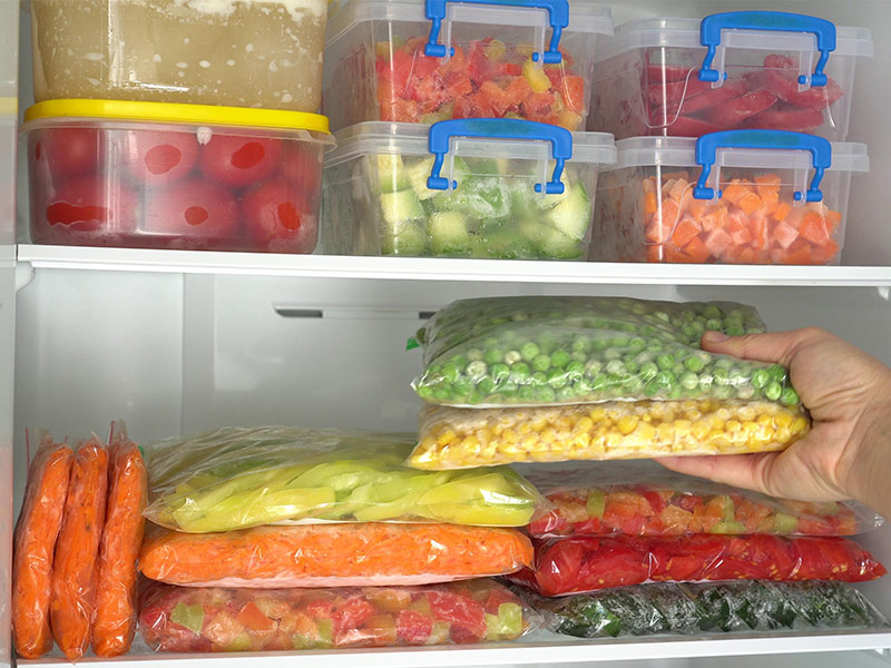 ظروف فریزری پلاستیکی با کیفیت عالی